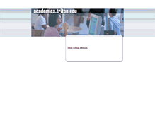 Tablet Screenshot of academics.triton.edu